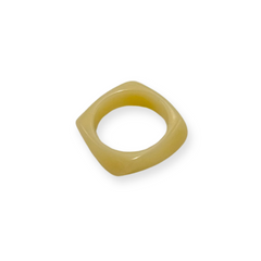 Square Thick Resin Bangle
