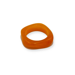 Square Thick Resin Bangle