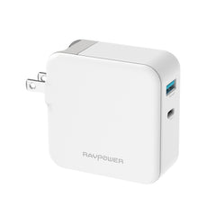 36W Dual USB AC Plug PD QC3.0 Wall Charger