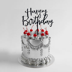 Happy Birthday Cake Topper