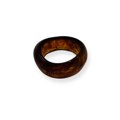 Asymmetrical Semi-Transparent Bangle