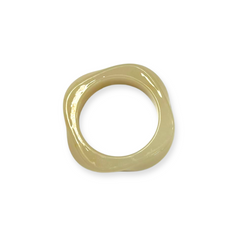 Asymmetrical Semi-Transparent Bangle