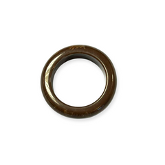 Round Resin Clear Bangle