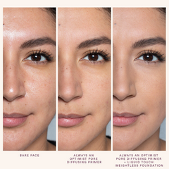 Always an Optimist Pore Diffusing Primer