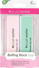 Pastel Nail Buffing Blocks - 2 Pack