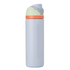 FreeSip Insulated Stainless Steel Water Bottle with Straw - 24 Oz