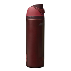 FreeSip Insulated Stainless Steel Water Bottle with Straw - 24 Oz