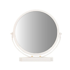 Vintage LED Desktop 40cm Rotating Mirror with Fill-in Light