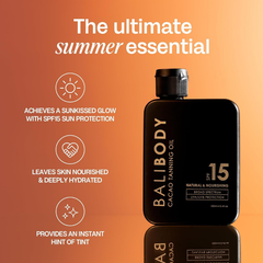 Cacao Tanning Oil