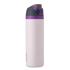 FreeSip Insulated Stainless Steel Water Bottle with Straw - 24 Oz