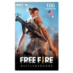 Free Fire Diamond Pins 100 (US)