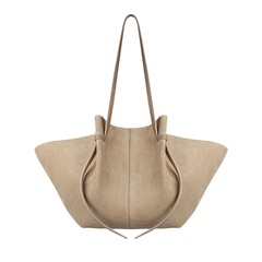 Large Mochi Tote Bag in Suede