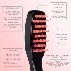 LED Intensive Scalp Stimulating Brush