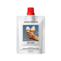 Mini Vanilla Vibezzz - Argan Oil + Sugar Balm Refillable Exfoliating Body Scrub - 2 Oz