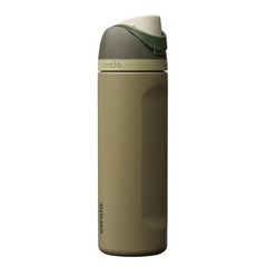 FreeSip Insulated Stainless Steel Water Bottle with Straw - 24 Oz
