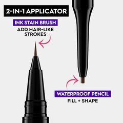 Brow Blade 2-in-1 Eyebrow Pen + Waterproof Pencil