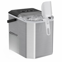 Portable Compact Countertop Ice Maker with Handle