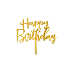 Happy Birthday Cake Topper