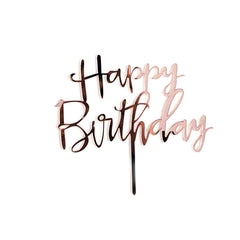 Happy Birthday Cake Topper